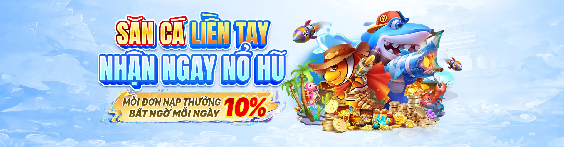 Thế giới đại dương kỳ ảo tại 6hu88 Bắn Cá